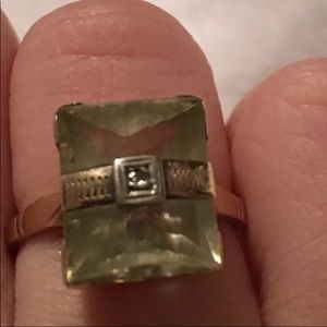 10kt yellow gold ring